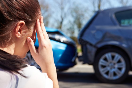 Accidente de tránsito.