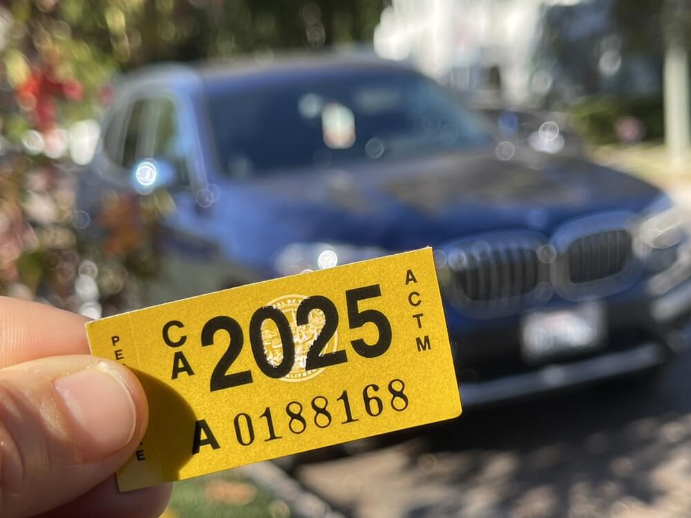 Registro vehicular en California